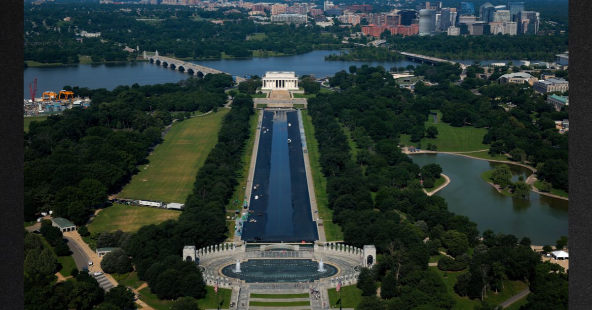 Watch: Trump-Hater Forced to Make Painful Admission When She Sees New Reflecting Pool in Person