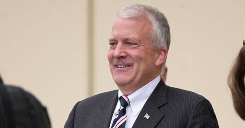 GOP Sen. Dan Sullivan of Alaska, seen in an August photo, reportedly offered the controversial amendment behind closed doors.