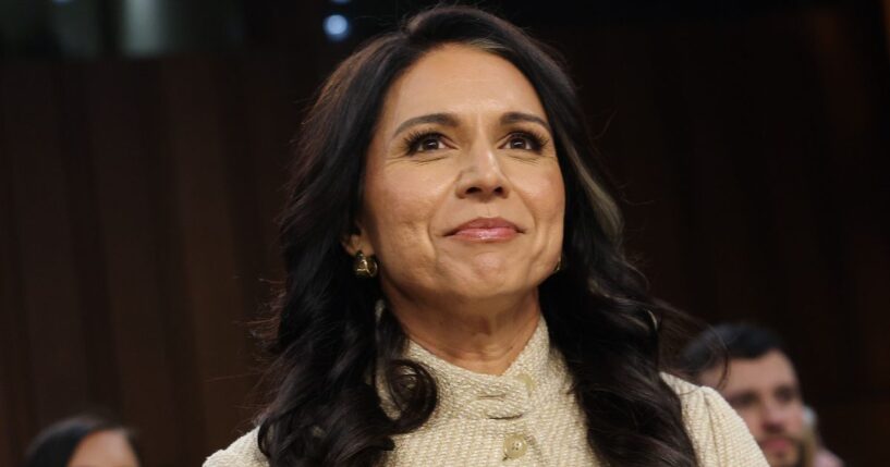 Director of National Intelligence Tulsi Gabbard posted a message of thanks to all her husband's well-wishers.