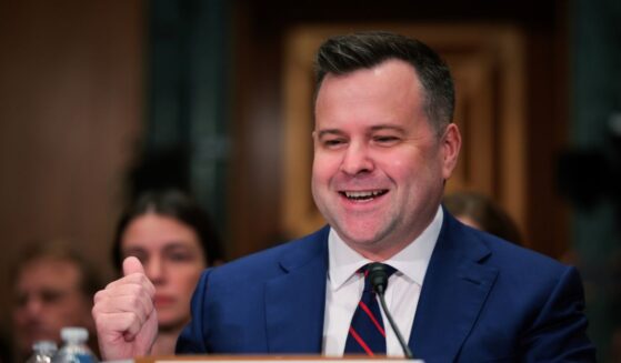 William Pulte, nominee for Director of the Federal Housing Finance Agency, testifies at a hearing of the Senate Banking Committee on Feb. 27, 2025, at the Dirksen Senate Building in Washington, D.C.