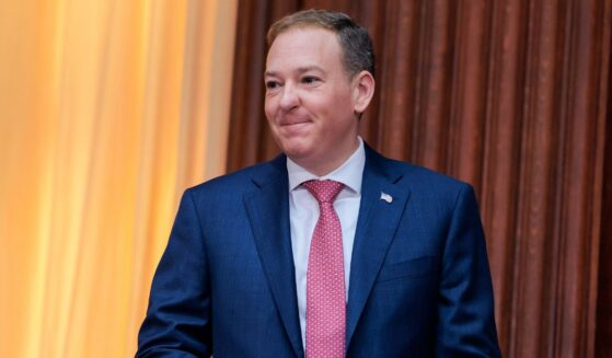 U.S. Environmental Protection Agency Administrator Lee Zeldin participates in a roundtable discussion on efforts to combat per- and polyfluoroalkyl substances at EPA headquarters on May 18, 2026, in Washington, D.C.