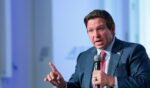 Florida Gov. Ron DeSantis speaks during an event at the American Enterprise Institute for Public Policy Research headquarters on June 3, 2026, in Washington, D.C.