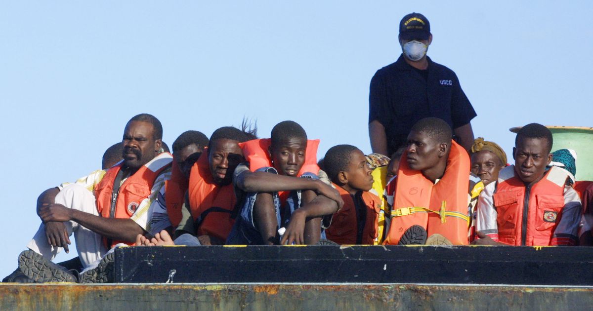 Footage: US CBP Locates 240 Haitians Attempting an ‘Illegal Maritime Migration’ on a Single Small Boat