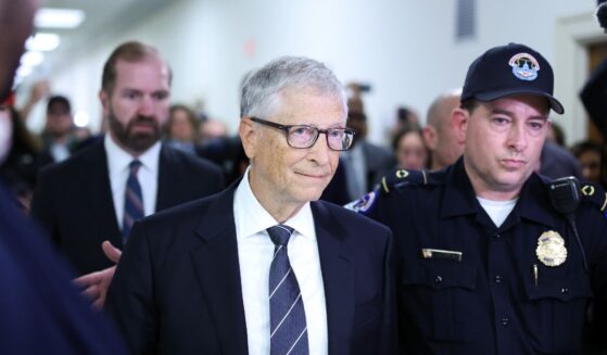 Microsoft co-founder Bill Gates departs the Rayburn House Office Building after testifying at a closed-door interview with the House Oversight Committee on Capitol Hill on June 10, 2026, in Washington, D.C.