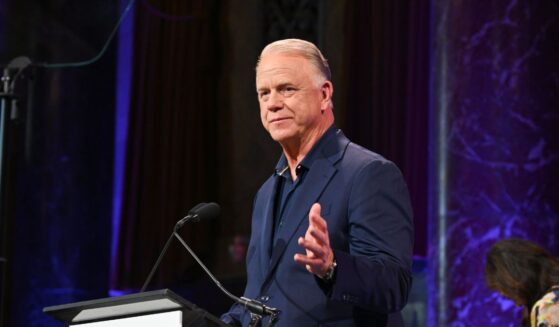 Boomer Esiason speaks onstage during the Gracie Awards Luncheon presented by the Alliance for Women in Media Foundation on June 18, 2025, in New York City.