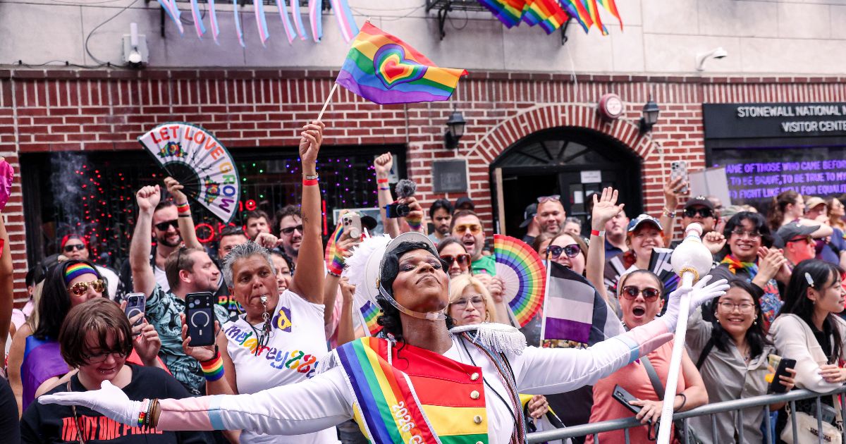 Grand Marshal Peppermint attends the 2026 New York City Pride March on June 28, 2026, in New York City.