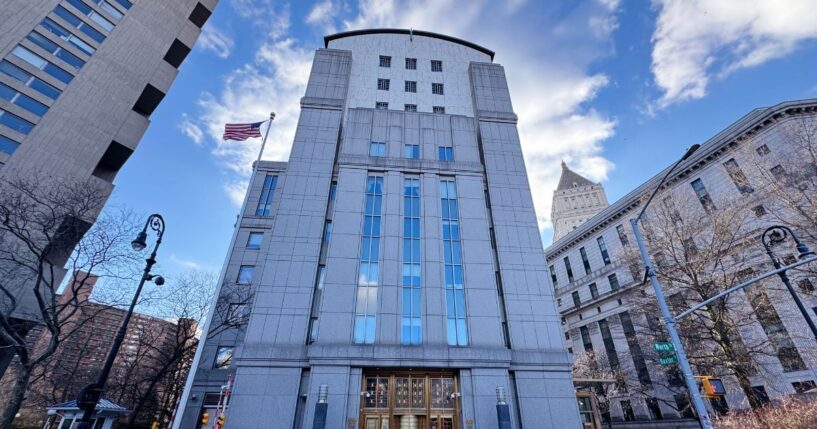 A view of the Daniel Patrick Moynihan United States Courthouse, home to the U.S. District Court for the Southern District of New York, in New York City on Jan. 4, 2026.