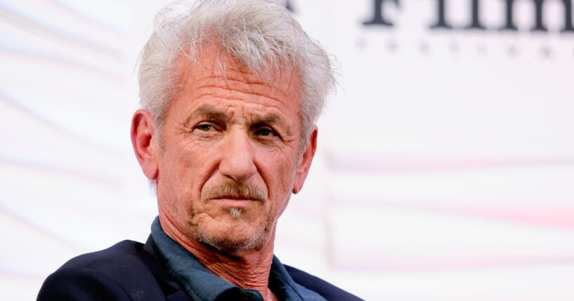 Sean Penn attends the Hammond Cinema Vanguard Award Tribute during the 41st Santa Barbara International Film Festival at The Arlington Theatre on Feb. 9, 2026, in Santa Barbara, California.