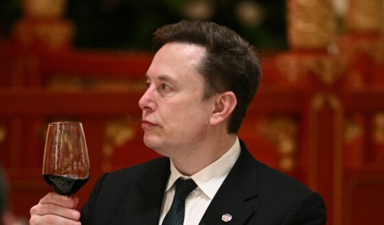Tesla and SpaceX CEO Elon Musk attends a state banquet for President Donald Trump and Chinese President Xi Jinping at the Great Hall of the People in Beijing on May 14, 2026.