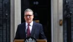 Prime Minister Keir Starmer announces his resignation as U.K. Prime Minister and Leader of the Labour Party, outside No. 10 Downing Street on June 22, 2026, in London, England.