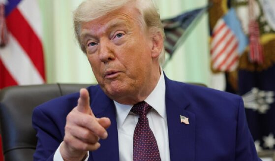 President Donald Trump, pictured in a June 3 file photo in the Oval Office.