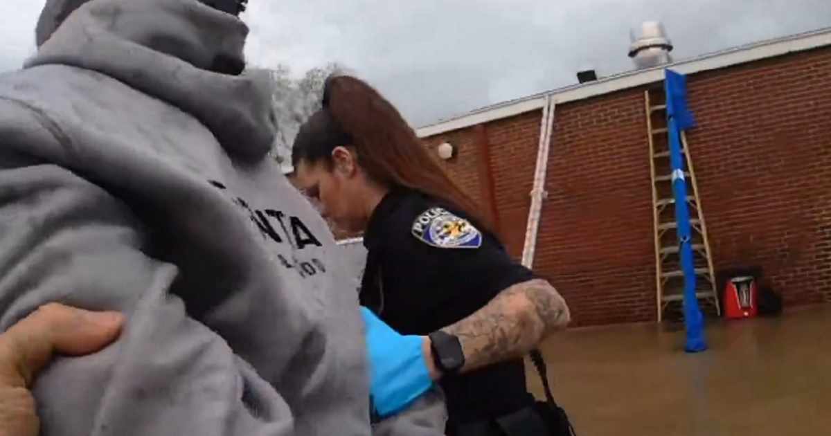 Bodycam footage shows the arrest of Karmelo Anthony at an April 2025 track meet.