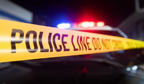 Police tape marks off a crime scene in a file photo.
