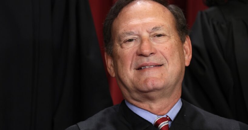 Supreme Court Justice Samuel Alito, pictured in a 2022 file photo.