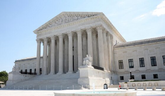 The U.S. Supreme Court building is pictured in a file photo last week.