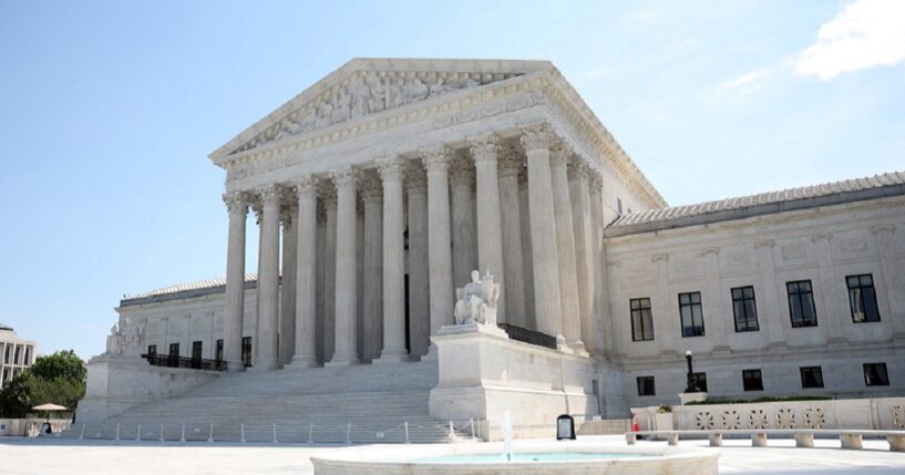 The U.S. Supreme Court building is pictured in a file photo last week.
