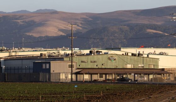 A Taylor Farms facility on July 17, 2026, in San Juan Bautista, California.