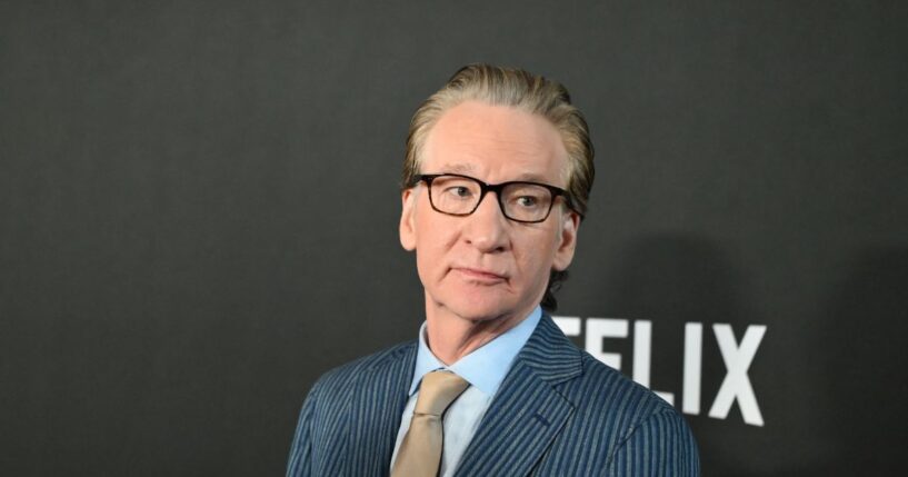 Mark Twain Prize recipient Bill Maher arrives for the 27th Mark Twain Prize for American Humor Gala at the Kennedy Center in Washington, D.C., on June 28, 2026.