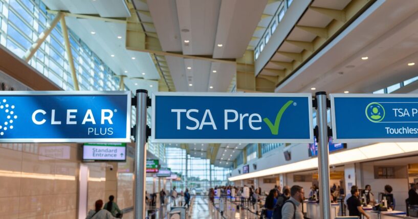 Ronald Reagan International Airport on Oct. 6, 2025.
