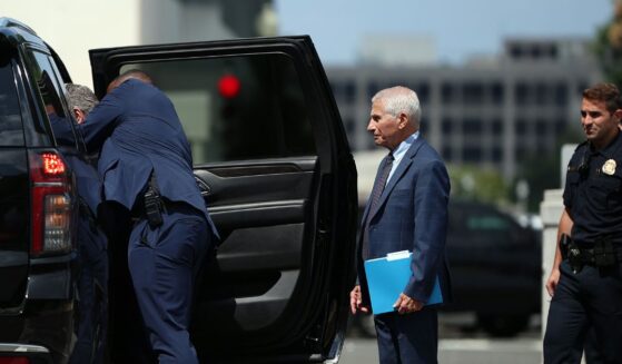 Former NIH Director Anthony Fauci leaves after testifying before the Senate Homeland Security and Governmental Affairs Committee hearing on July 29, 2026, in Washington, D.C.