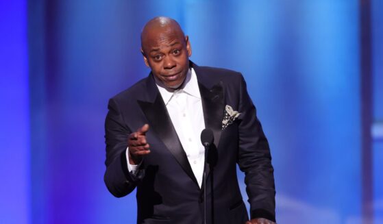 Dave Chappelle attends the 51st AFI Lifetime Achievement Award: A Tribute Celebrating Eddie Murphy at Dolby Theatre on April 18, 2026, in Los Angeles, California.