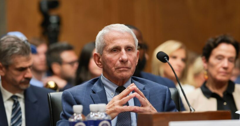 Former NIH Director Anthony Fauci listens during a hearing with the Senate Homeland Security and Governmental Affairs Committee on July 29, 2026, in Washington, D.C.
