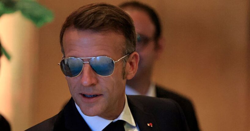 France's President Emmanuel Macron had French soldiers stationed in Greenland, with members of the Danish special forces "equipped for a shooting war with America" over the island, according to the report.