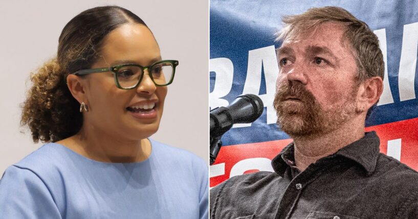 MS NOW's Antonia Hylton, left, couldn't bring herself to believe serious allegations raised by a woman who worked for Republicans, but when an avowed Democrat leveled charges against U.S. Senate candidate Graham Platner of Maine, she sang a different tune.