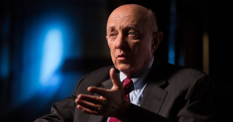 James Woolsey, former Director of Central Intelligence under President Bill Clinton, is seen in a file photo dated Feb. 5, 2015.