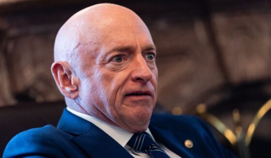 Sen. Mark Kelly, an Arizona Democrat, was bragging on social media about Mexico's World Cup exploits.