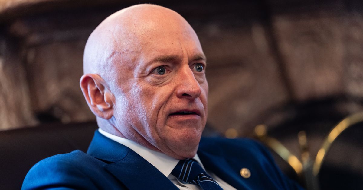 Sen. Mark Kelly, an Arizona Democrat, was bragging on social media about Mexico's World Cup exploits.