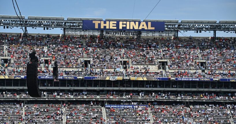A view of New Jersey Stadium just before the FIFA World Cup 2026 Final Match between Spain and Argentina on July 19, 2026 in East Rutherford, New Jersey.