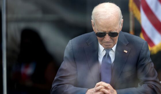 Former U.S. President Joe Biden attends the dedication ceremony for the Barack Obama Presidential Center in John Lewis Plaza on June 18, 2026 in Chicago.