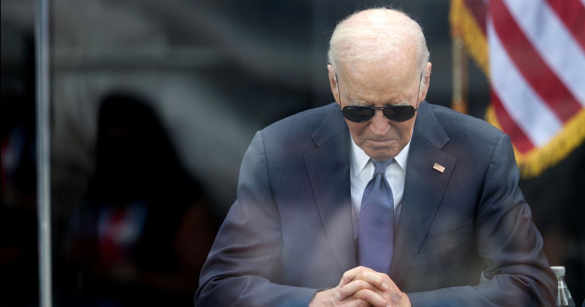 Former U.S. President Joe Biden attends the dedication ceremony for the Barack Obama Presidential Center in John Lewis Plaza on June 18, 2026 in Chicago.