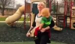 Shiloh Hendrix said the child had stolen items out of her child's diaper bag.