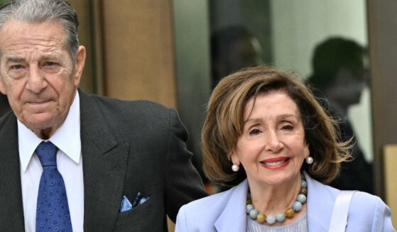 Former House Speaker Rep. Nancy Pelosi, a California Democrat, is pictured, right, with her husband Paul Pelosi, at the opening of the Barack Obama Presidential Center in Chicago, Illinois, on June 18.