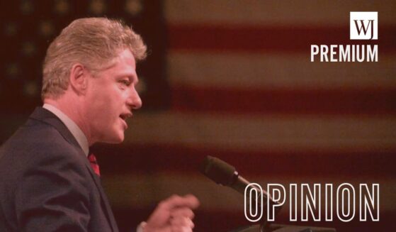 President Bill Clinton defends his veto of the bill that would extend the debt ceiling during a speech to the Democratic Leadership Council in Washington, D.C.
