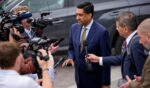 U.S. Rep. Ro Khanna, a California Democrat, is pictured in a May 21 photo speaking to members of the media.