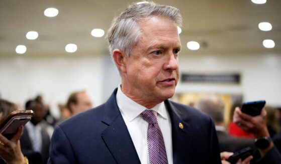 "We have defanged Iran; now it’s their turn to go in and finish the job that they need to finish," GOP Sen. Roger Marshall of Kansas, seen in a December photo, said of Iran's neighbors.