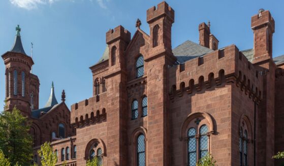 The Smithsonian Castle, one of 11 Smithsonian museums and galleries at the National Mall in Washington, D.C., is seen in a file photo from 2022.