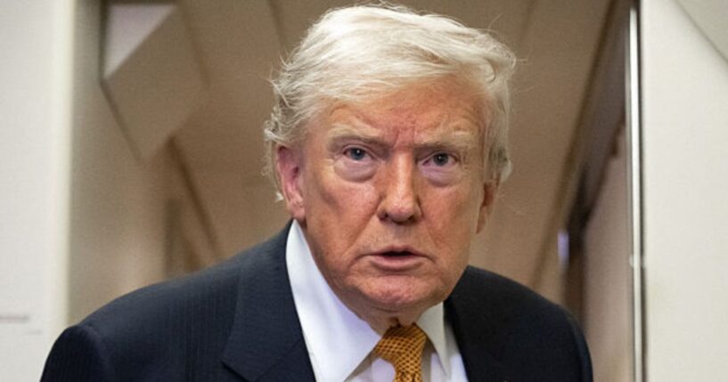 "I’ve left instructions - if anything happens - to just literally bomb them at levels that they’ve never seen before,” President Donald Trump said of Iranians calling for his death.