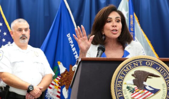 U.S. Attorney for the District of Columbia Jeanine Pirro speaks during a press conference at the U.S. Attorney's Office for the District of Columbia on July 2, 2026, in Washington, D.C.