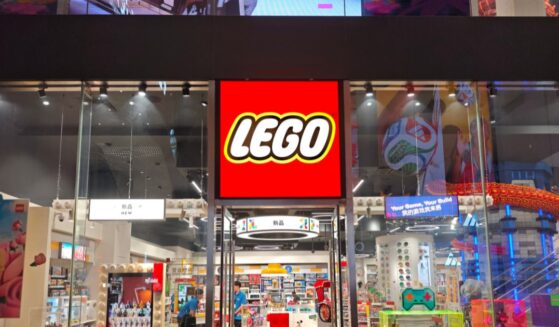 A LEGO retail store on Nanjing Road in Shanghai, China, on Oct. 15, 2025.