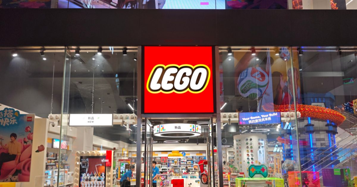 A LEGO retail store on Nanjing Road in Shanghai, China, on Oct. 15, 2025.