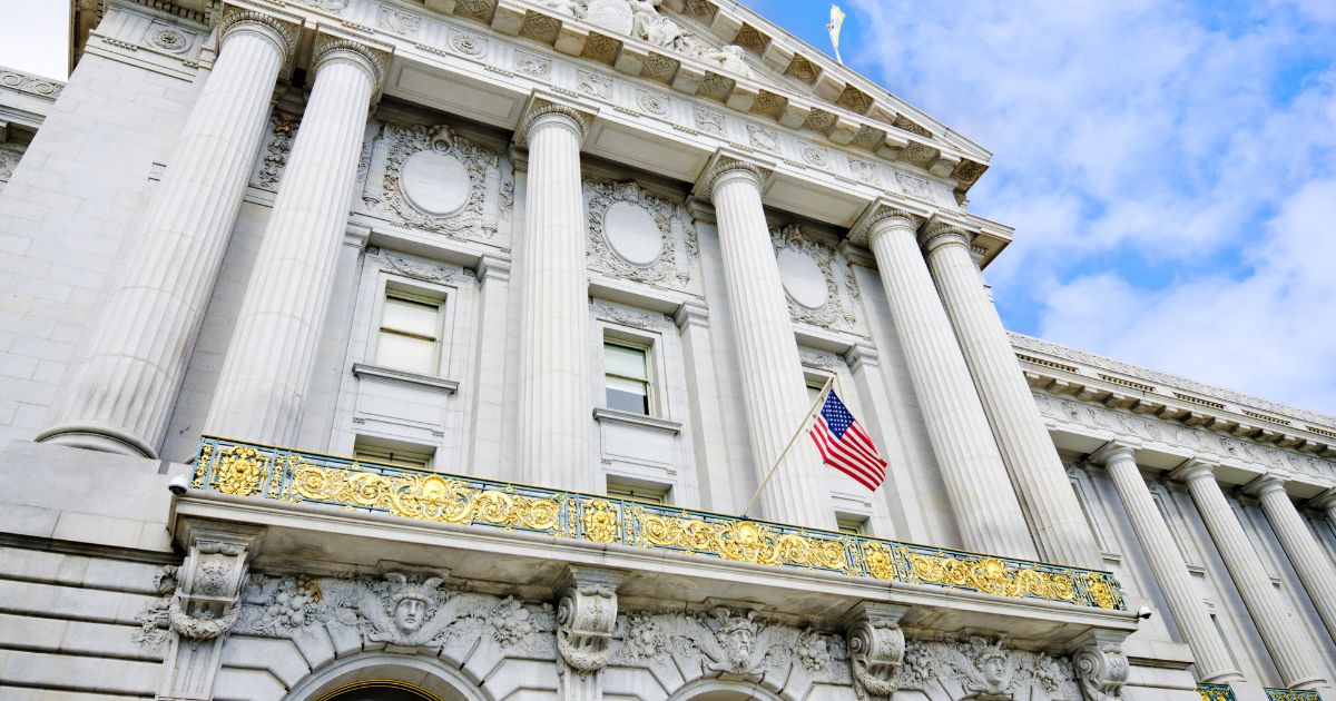 San Francisco City Hall in San Francisco, California.