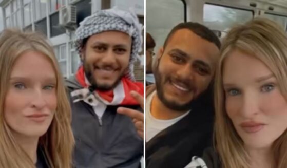 Jamey Carney poses with boyfriend Ahmad Alsaqer in social media photos shared by a social media user on July 8, 2026.