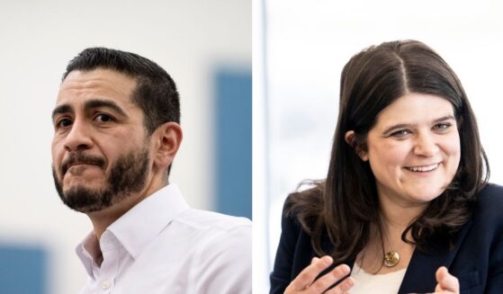Abdul El-Sayed, candidate for the Senate in Michigan, speaks before Sen. Bernie Sanders takes the stage at Mumford High School on May 3, 2026, in Detroit, Michigan. (Sarah Rice / Getty Images) Rep. Haley Stevens holds a town hall meeting on May 1, 2026, in Plymouth, Michigan.