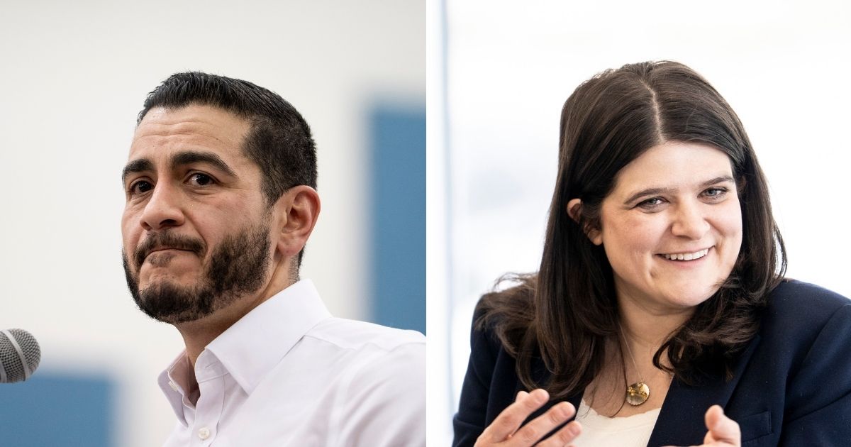 Abdul El-Sayed, candidate for the Senate in Michigan, speaks before Sen. Bernie Sanders takes the stage at Mumford High School on May 3, 2026, in Detroit, Michigan. (Sarah Rice / Getty Images) Rep. Haley Stevens holds a town hall meeting on May 1, 2026, in Plymouth, Michigan.