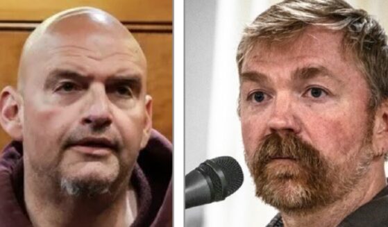 Pennsylvania Sen. John Fetterman, left; Maine Democratic Senate candidate Graham Platner, right.