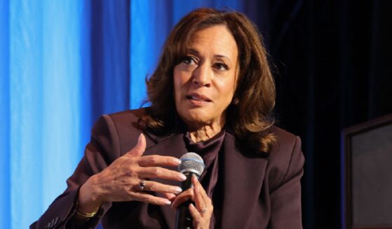 Kamala Harris speaks in a May file photo.